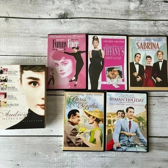 The Audrey Hepburn DVD  Collection 5 Movie Set - Picture 1 of 8